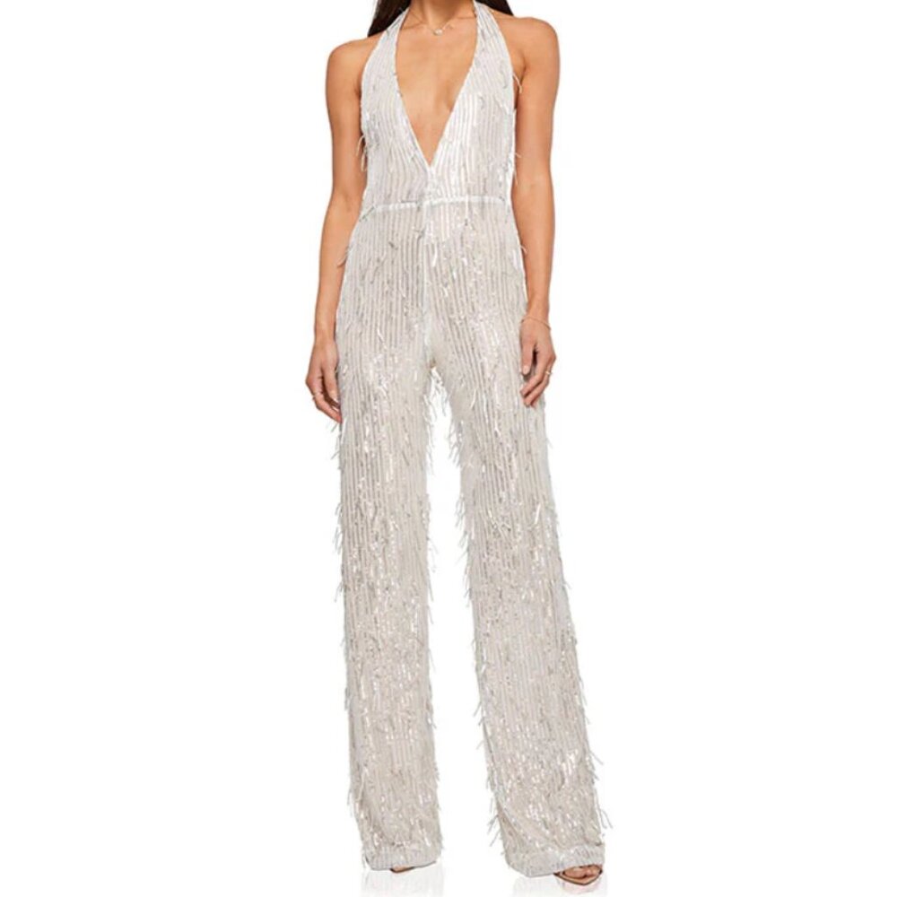 Glitter Sequin Party Jumpsuit